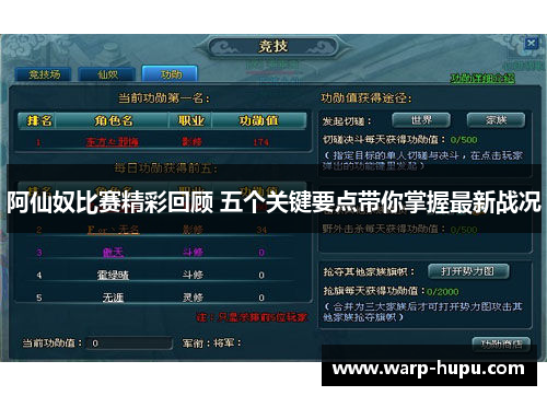 阿仙奴比赛精彩回顾 五个关键要点带你掌握最新战况